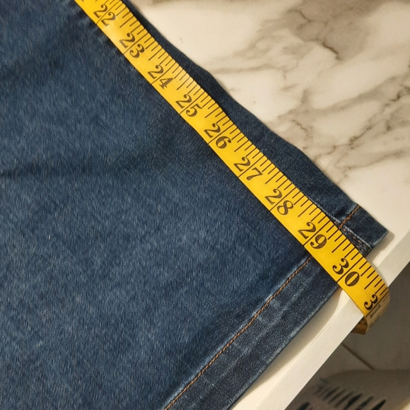 Westbound Blue Pull-on Jeans Women's 14 Regular Stretch Denim High Rise - Picture 11 of 12